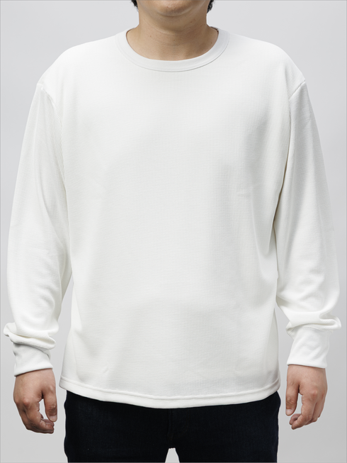 ワッフル長袖 | デザイン性タイプ
