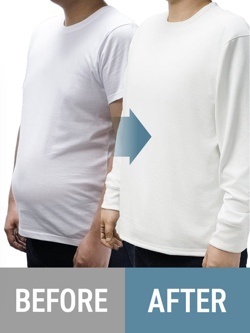 厚手長袖 | 全部隠せるタイプ