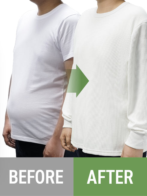 ワッフル長袖 | デザイン性タイプ