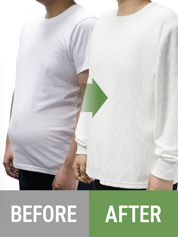 ワッフル長袖 | デザイン性タイプ